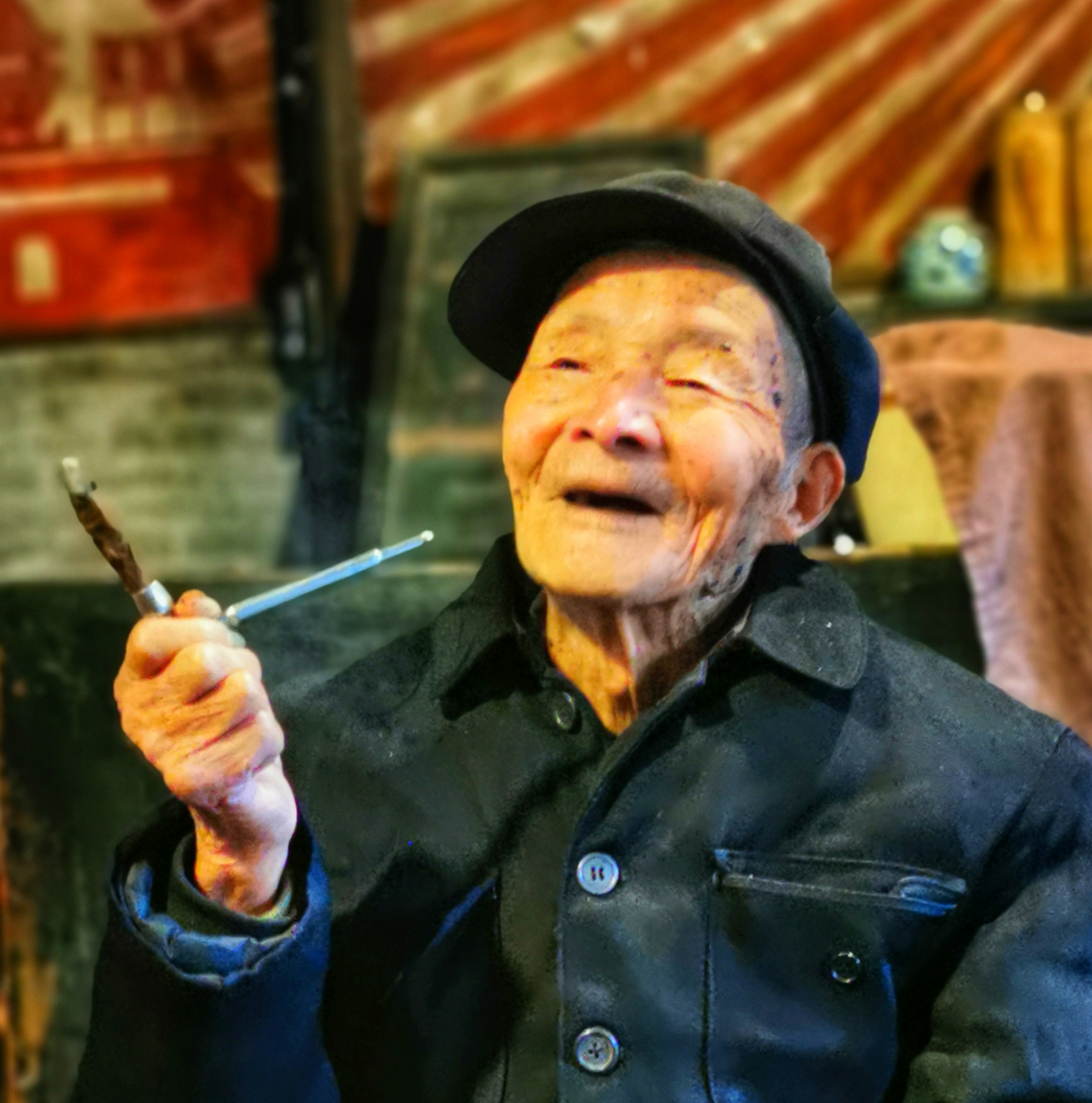 《百年老茶馆周大爷笑欢了》.jpg